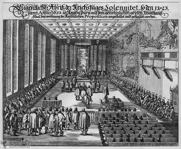 The Imperial Diet in Regensburg on June 13-23, 1653 (1653)